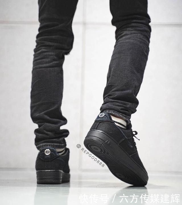 AF1|Stussy x AF1上脚果然香!两双配色你怎么选