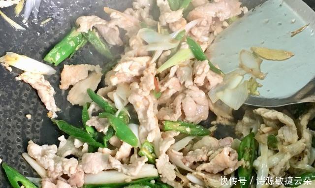  肉片|制作简单的青椒肉片，厨房新手可以轻松处理，味道不比酒店差