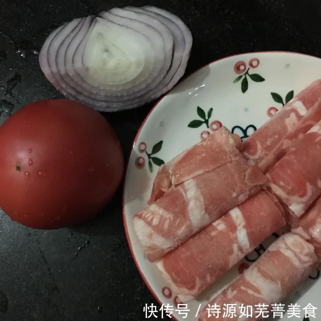 肥牛卷|番茄肥牛刀削面,家常美味,方便又快捷