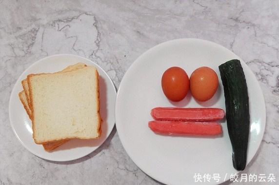 搞定|早餐吃什么简单来个蛋皮吐司,10分钟轻松搞定!
