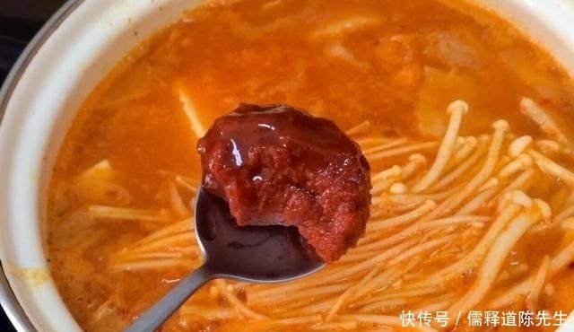 辣白菜|美食诱惑,韩式泡菜汤好吃的秘密!绝对不能少了这2样