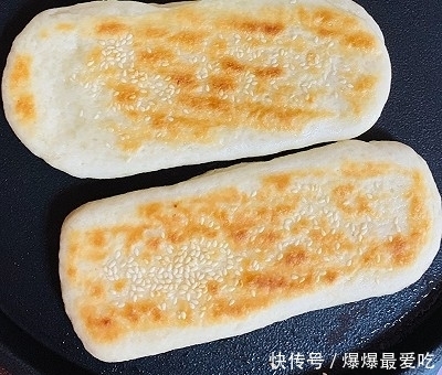 料理|#全电厨王料理挑战赛热力开战!#半发面芝麻烧饼