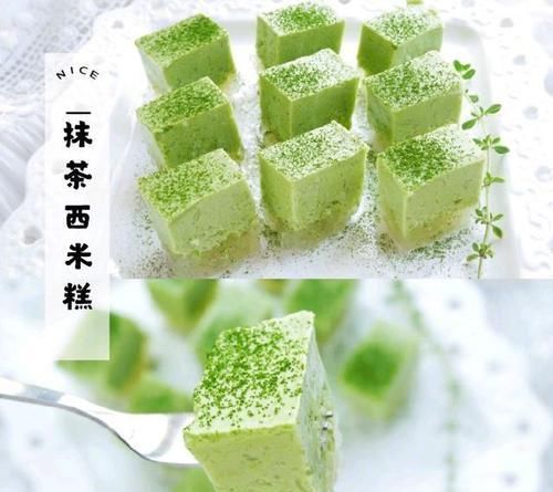 抹茶粉|抹茶西米糕,巨好吃Q弹清凉的神仙甜品!免蒸免烤一次就能成功