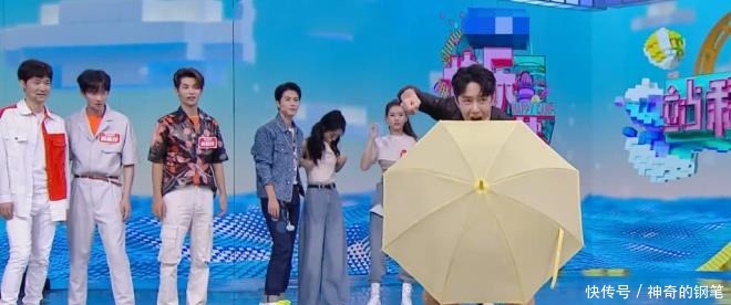 张天爱|《快乐大本营》聪明小机灵,人狠话不多,就是王一博!