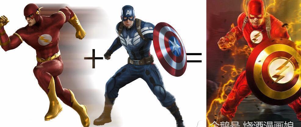  融合|漫威和DC英雄互相融合，融合后的样子刷新三观，网友：绿铁侠？