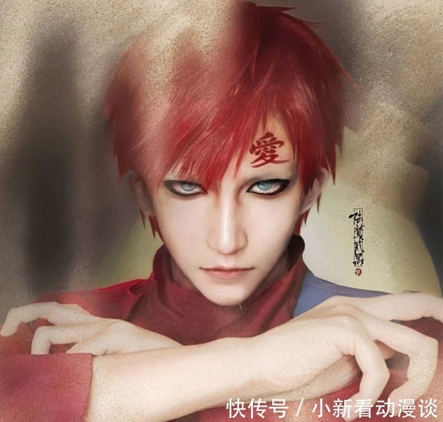  双瞳|火影：1人cos4位忍者，宁次白眼还原，佐助双瞳细节过分了