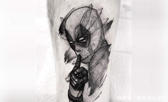 眼前|ACG刺青艺术,具有视觉冲击的震撼动漫场面呈现在你的眼前