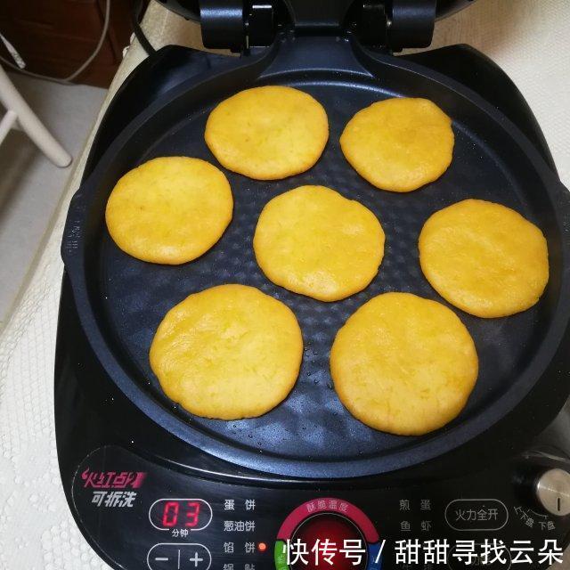 南瓜饼|南瓜饼,软糯香甜,孩子爱吃