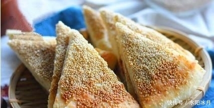  一滴水|不加一滴水的早餐发面饼，手不沾面，更加营养好吃，浓香松软