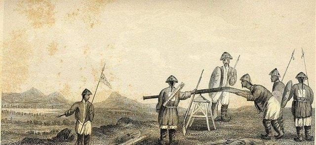 枪炮|「鸦片战争」八旗输在枪炮吗?不,他们是被刺刀冲垮的!