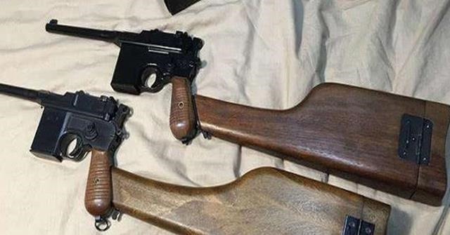 少有|二战法国M1938冲锋枪,长得像驳壳枪,德军少有认可的法式装备