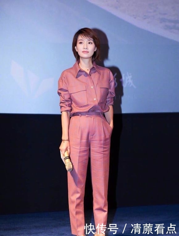  高跟鞋|马伊琍出席活动基本上都是套装，全身一个色，不难看还很时尚！