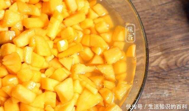 酸甜|自制黄桃果酱,营养丰富,酸甜开胃零添加,用来抹面包超好吃!