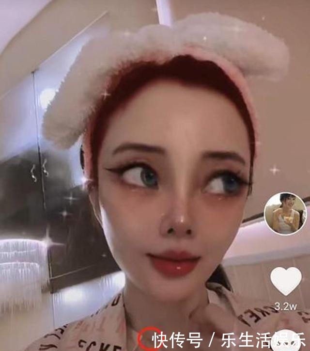 深夜|李小璐深夜发视频称喜欢帅哥，滤镜太浓像假娃娃，脖子红印引质疑