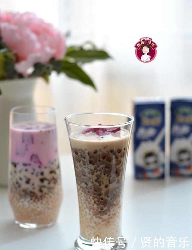 适量|入秋了,往牛奶里加点料,颜值和营养翻倍,蜜红豆怎么都吃不够