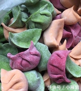  水饺|你吃过五颜六色的水饺吗？自己在家就可以做，孩子们都抢着要吃