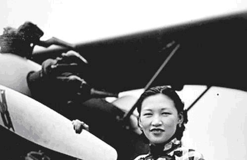老照片|老照片：图1漂亮的“中国第一位女飞行员”，图6梁思成和妻子林洙