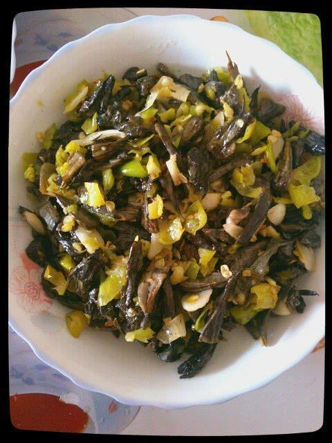  米饭的话|假如给你一桶米饭，以下四道菜中选一种，我猜你会选图五