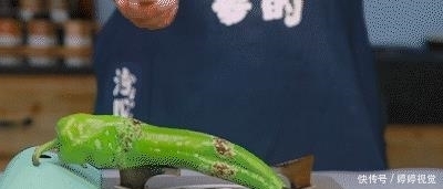 芝麻酱|偷偷告诉你,青椒这样做是真好吃