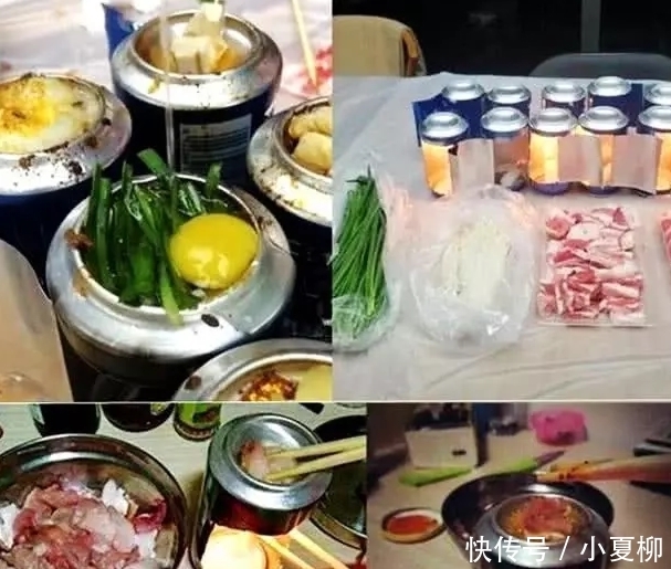 烧烤|被大学逼出来的“坚强”，饮水机吃火锅不算啥，啤酒瓶烧烤才是牛