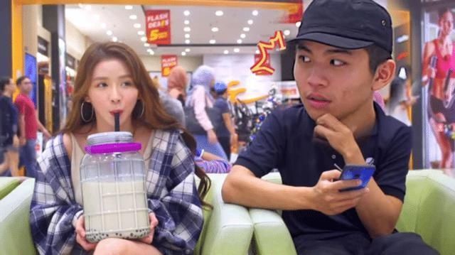 恶作剧|蔡卓宜出道前自毁形象,喝十杯大号奶茶,恶作剧整蛊路人