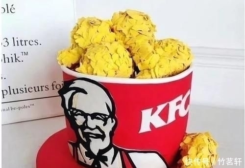 AD|几款“逼真到骗人”的蛋糕,肯德基不是最像的,AD钙奶更传神