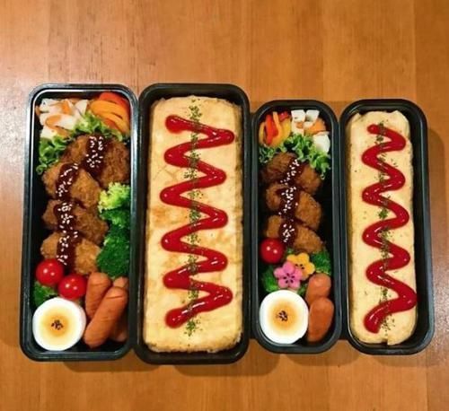 强迫症|日本一对兄妹的便当,吸引3万人围观,强迫症表示看起来好爽