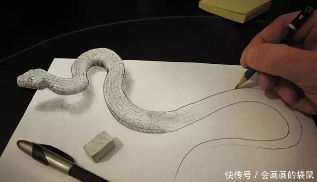 神笔|这是我见过最牛的3D画!简直就是神笔马良……
