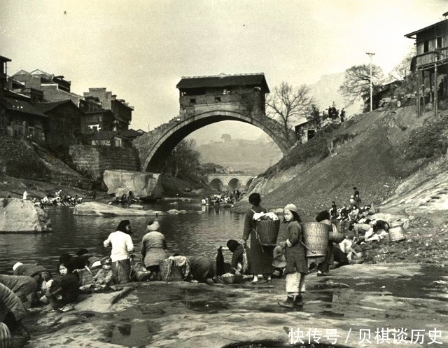  纽约人|1946年的长江三峡老照片65幅 群山俊伟连绵江水蜿蜒其间