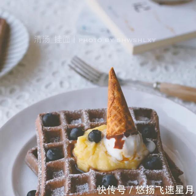  甜品|异国美食｜美式华夫饼，清爽下午茶，甜品控一定不能错过！