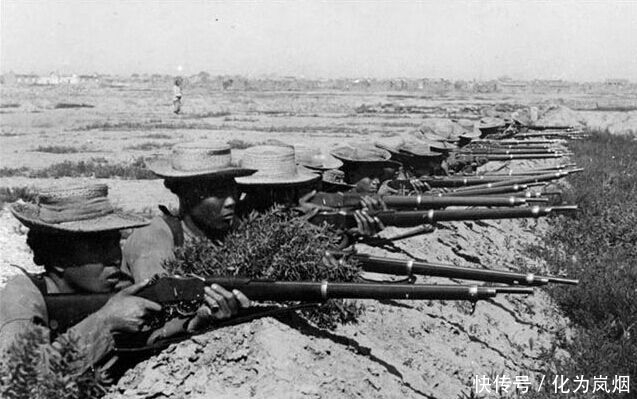 清军并没|实拍慈禧统治下的清朝军队真实面貌:武器装备精良