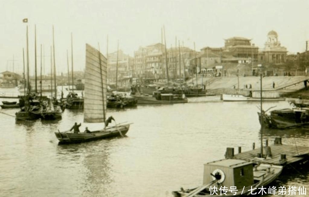  水乡|老照片: 山清水秀的富庶水乡, 江南地区1925年