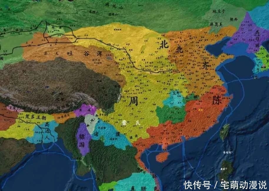 后庭花|陈后主一曲《玉树后庭花》毁了几代人英名,陈朝皇帝其实很有志气