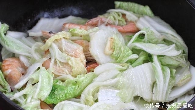 清香|吃百菜不如吃白菜,加大虾一起炒,清香中透着鲜美,营养高味道好