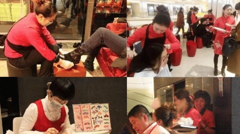 男子|男子被海底捞服务气到打点滴“累计消费10万元,居然要我排队!”