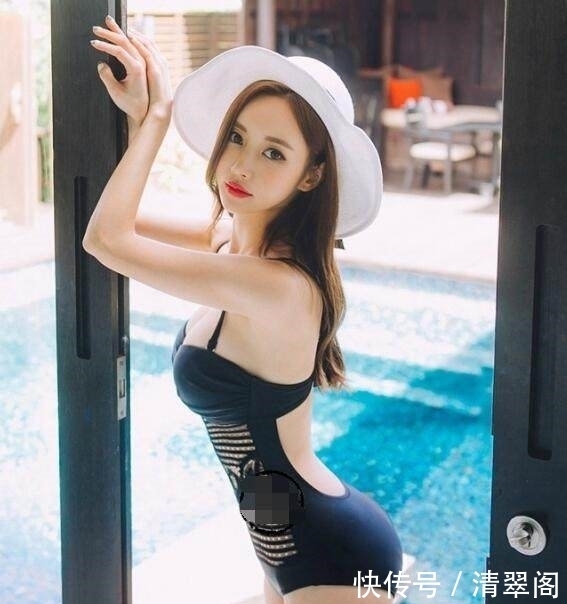 不失|小姐姐不一样的连体泳衣，保守又不失优雅性感！