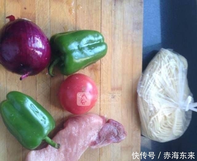 面条|营养炒面,家里做的,可以尽快学会