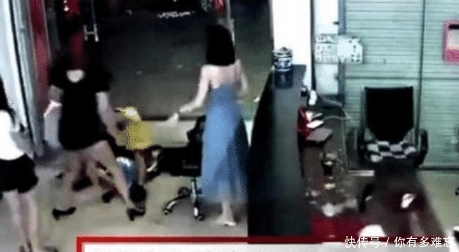 女店员|男子大闹按摩店，5名女店员起身直接“安排”他