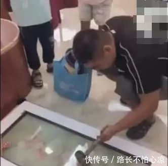 顾客|老板为吸引顾客进店，门口立大牌，砸碎玻璃就奖三百