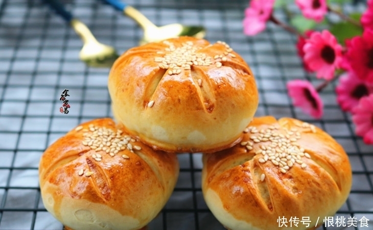 紫薯馅|今年中秋,我家用此款点心代替月饼,低糖低热量,老少喜欢吃