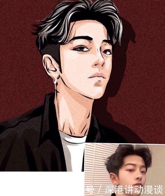  微信|男生成熟气质漫画微信头像设计，做最好的自己