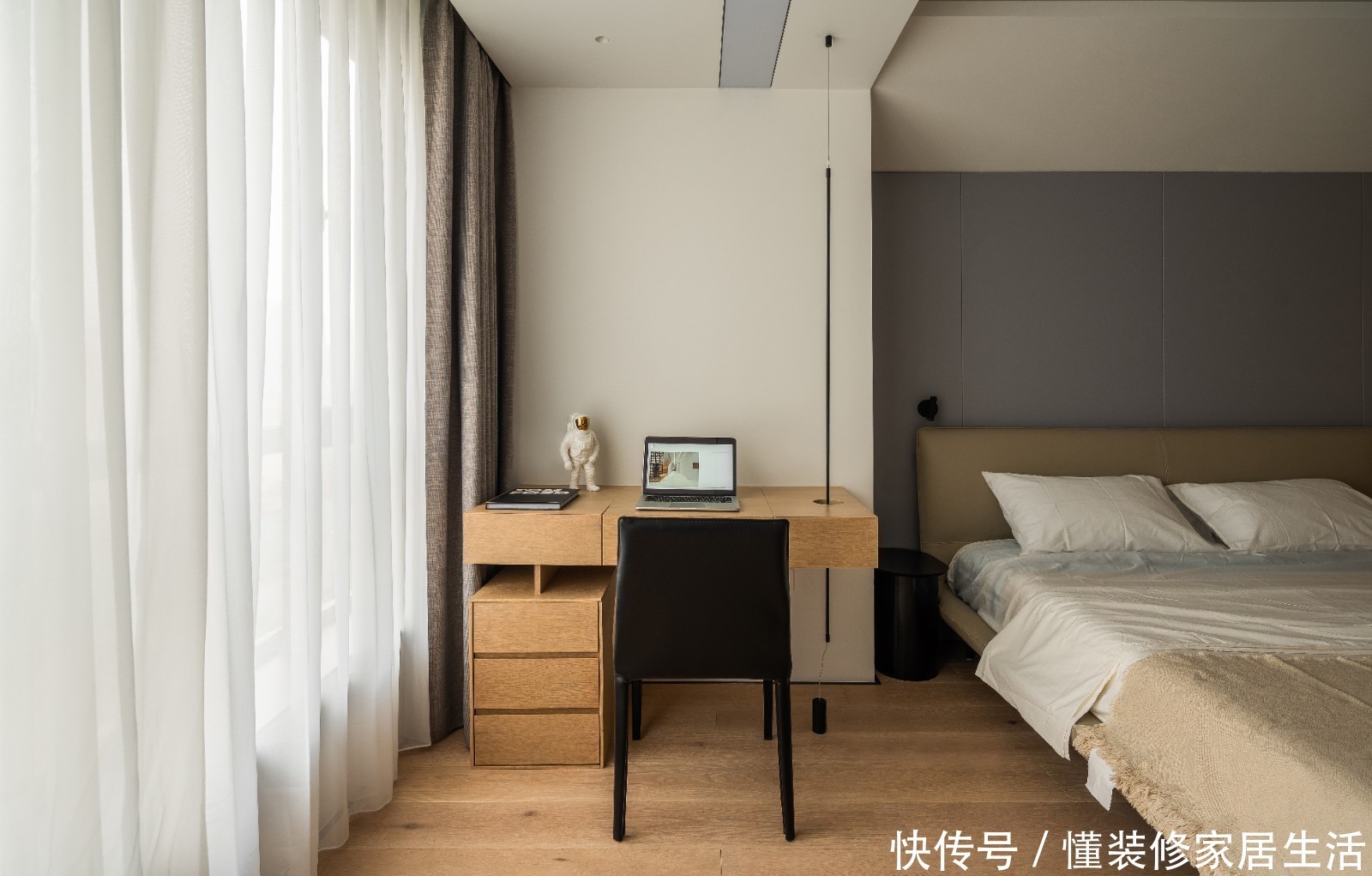 开放式|上海小姑娘的100㎡新家,全屋开放式布局,入户第一眼,就着迷了