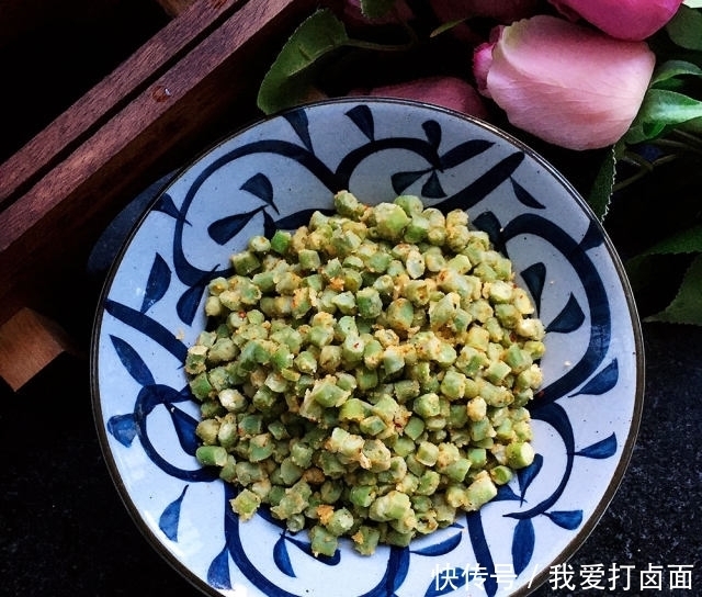 清香|粉蒸豇豆,简单易做,清香扑鼻
