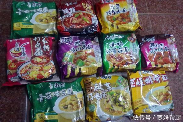 好吃|康师傅有200多款泡面,但真正好吃的就这5款,都吃过的是吃货!