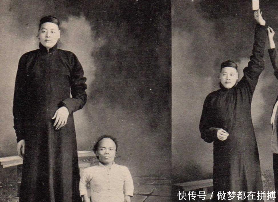 摄影|晚清民间老照片眉目精致的青楼女子，身高两米的乡村巨人！