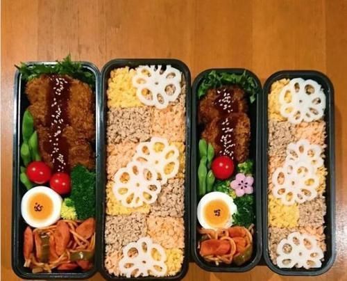 强迫症|日本一对兄妹的便当,吸引3万人围观,强迫症表示看起来好爽