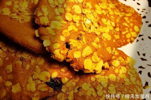 暑假|孩子暑假零食之红糖酥饼,浓浓的红糖配上粗旷的燕麦片可口美味