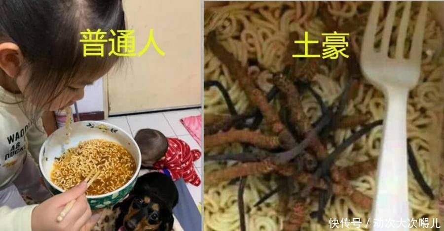 眼睛|吃不同等级的方便面老百姓与土豪劣绅,网友确认了眼睛,吃不起