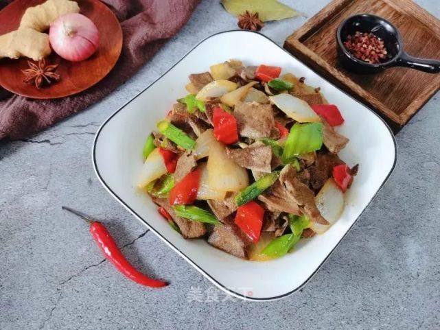 豆瓣酱|不会炒猪肝的，一定要像这样炒鲜香滑嫩，非常好吃，超级下饭哦