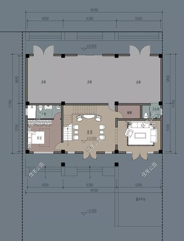  占地尺寸|农村没有堂屋的房子不是好房子,20套户型分享,总有一套看上眼